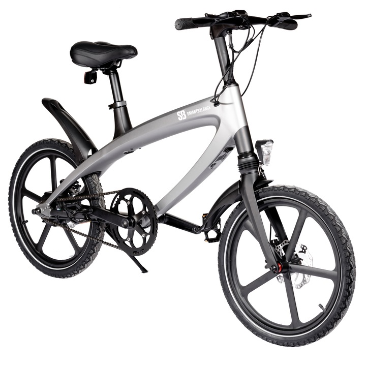 Review Smart Balance SB30 Urban Ride - Bicicletă Electrică cu Motor 230W