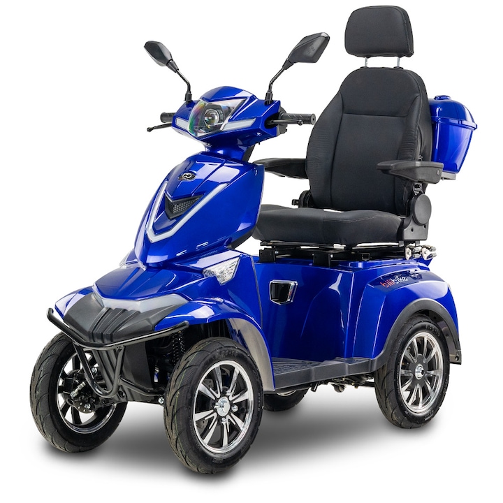 Review BILI BIKE SHINO QUADRO G4 - Skuter Electric 1000W