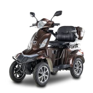 Review BILI BIKE Skuter Electric SHINO QUADRO LIT cu 1000W