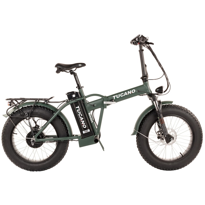 Review Bicicleta Electrica Tucano Verde 500W 50km/h