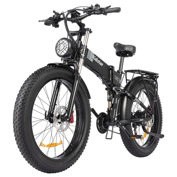 Review Ridstar H26 Pro Bicicletă Electrică 1000W