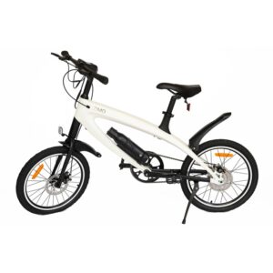 Review Bicicleta Electrica Zimo X2 Dual Battery Alba – Autonomie Extinsa si Cadru Usor Aluminiu